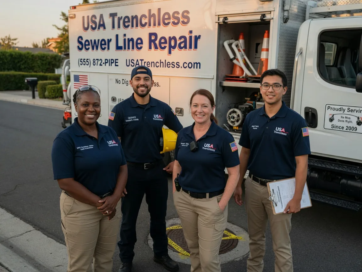 Sewer Line Repair company in White Cottage, OH